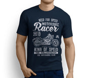 RH King Art Tee aimed at fans of Harley Davidson Fat Boy S Motorbike