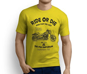 RH Ride Art Tee aimed at fans of Harley Davidson CVO Pro Street Breakout Motorbike
