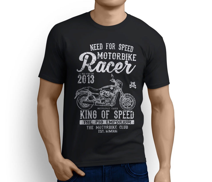 RH King Art Tee aimed at fans of HOG Street 500 Motorbike
