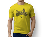 Road Hog Illustration For A Yamaha RD 350 LC Motorbike Fan T-shirt