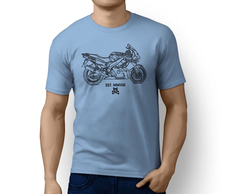 Road Hog Illustration For A Yamaha YZF600R Thundercat Motorbike Fan T-shirt