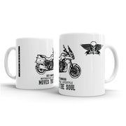 JL Illustration for a Aprilia Caponord 1200 ABS Motorbike fan – Gift Mug