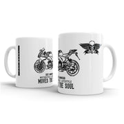 JL Illustration for a Aprilia RS450 Motorbike fan – Gift Mug