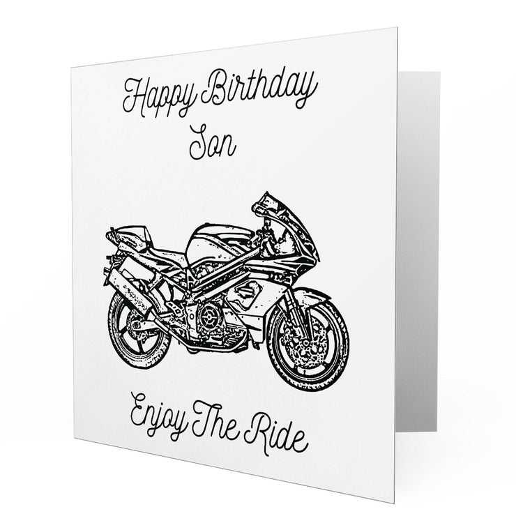 Jaxon Lee - Birthday Card for a Aprilia Falco Motorbike fan