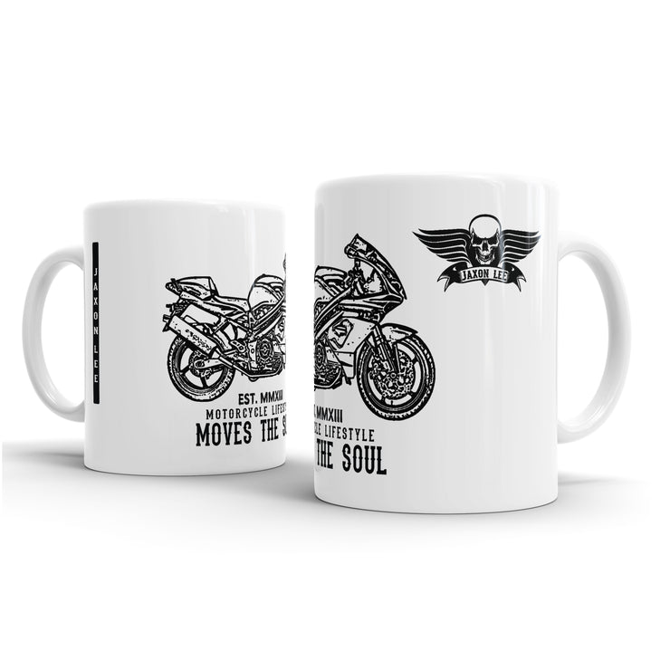 JL Illustration For A Aprillia Falco Motorbike Fan – Gift Mug