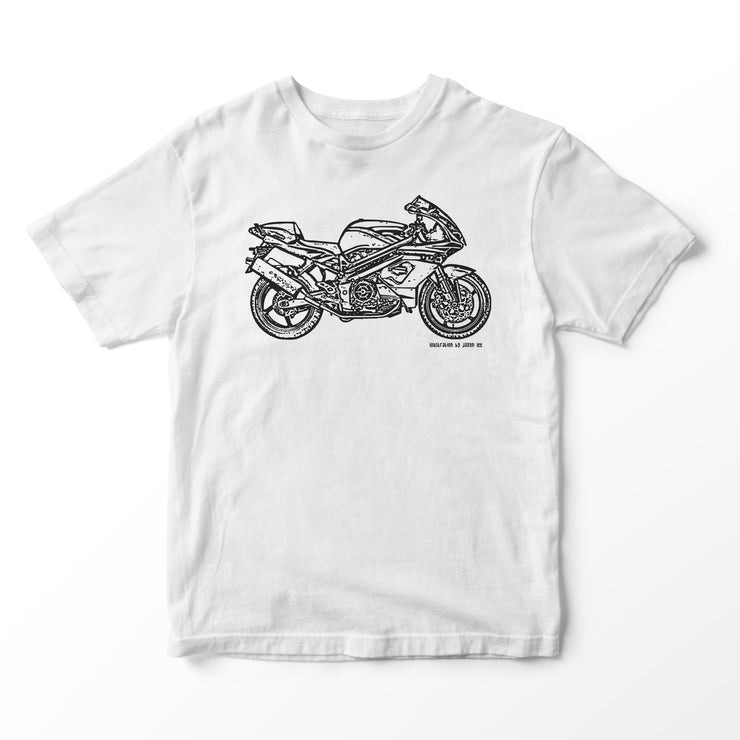 JL Illustration For A Aprillia Falco Motorbike Fan T-shirt