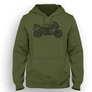 JL Illustration For A Aprillia Falco Motorbike Fan Hoodie