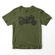 JL Illustration For A Aprillia Falco Motorbike Fan T-shirt