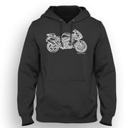 JL Illustration For A Aprillia Falco Motorbike Fan Hoodie