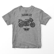 JL Basic Illustration for a Aprillia Falco Motorbike fan T-shirt