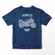 JL Basic Illustration for a Aprillia Falco Motorbike fan T-shirt