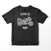 JL Basic Illustration for a Aprillia Falco Motorbike fan T-shirt