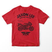 JL Ride Illustration for a Aprillia Falco Motorbike fan T-shirt