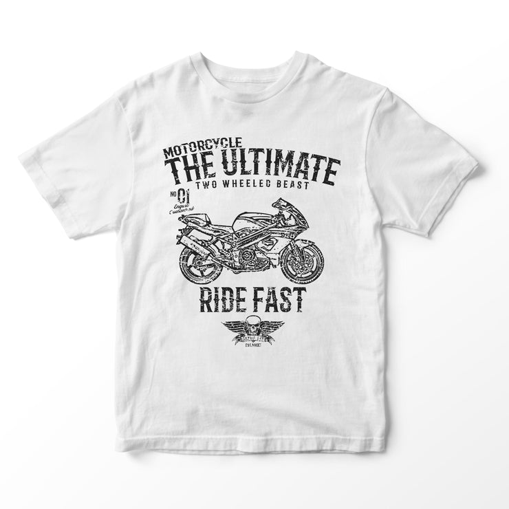 JL Ultimate Illustration for a Aprillia Falco Motorbike fan T-shirt