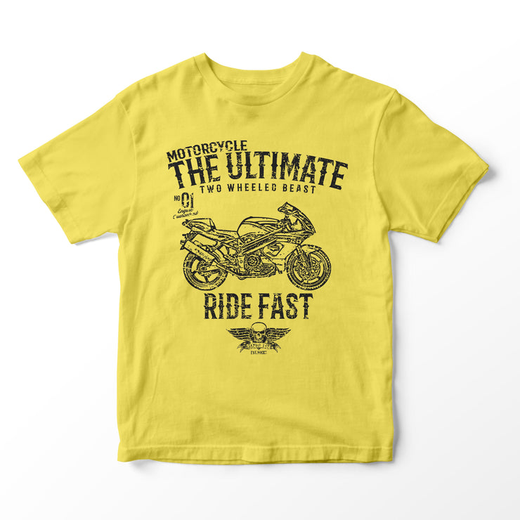 JL Ultimate Illustration for a Aprillia Falco Motorbike fan T-shirt