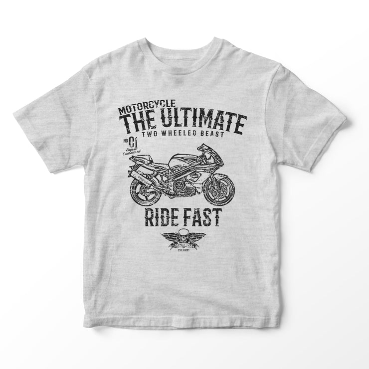 JL Ultimate Illustration for a Aprillia Falco Motorbike fan T-shirt