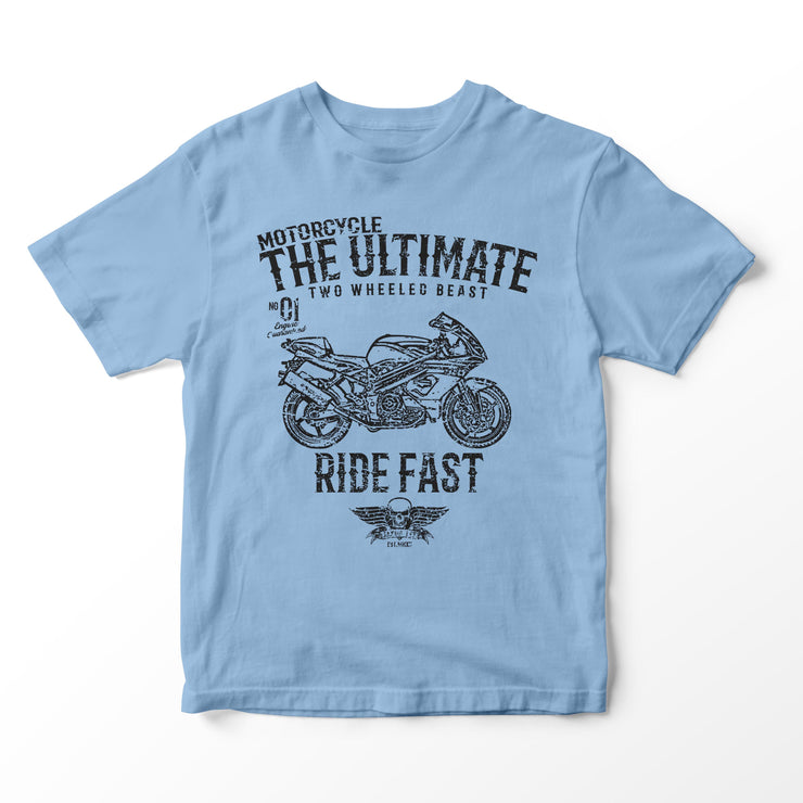 JL Ultimate Illustration for a Aprillia Falco Motorbike fan T-shirt