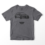 JL Basic Illustration for a Audi A3 Motorcar fan T-shirt