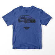 JL Basic Illustration for a Audi A3 Motorcar fan T-shirt