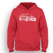JL Illustration For A Audi A3 Motorcar Fan Hoodie