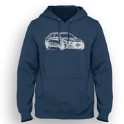 JL Illustration For A Audi A3 Motorcar Fan Hoodie