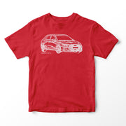 JL Illustration For A Audi A3 Motorcar Fan T-shirt