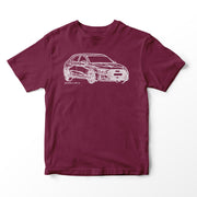 JL Illustration For A Audi A3 Motorcar Fan T-shirt