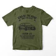 JL King Illustration for a Audi A3 Motorcar fan T-shirt