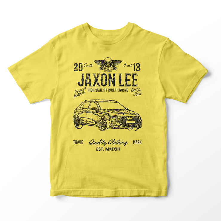 JL Soul Illustration for a Audi A3 Motorcar fan T-shirt