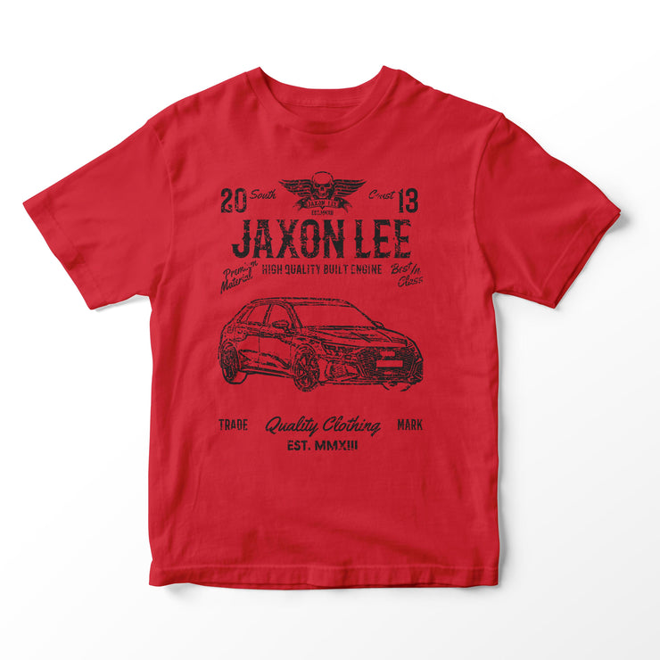 JL Soul Illustration for a Audi A3 Motorcar fan T-shirt