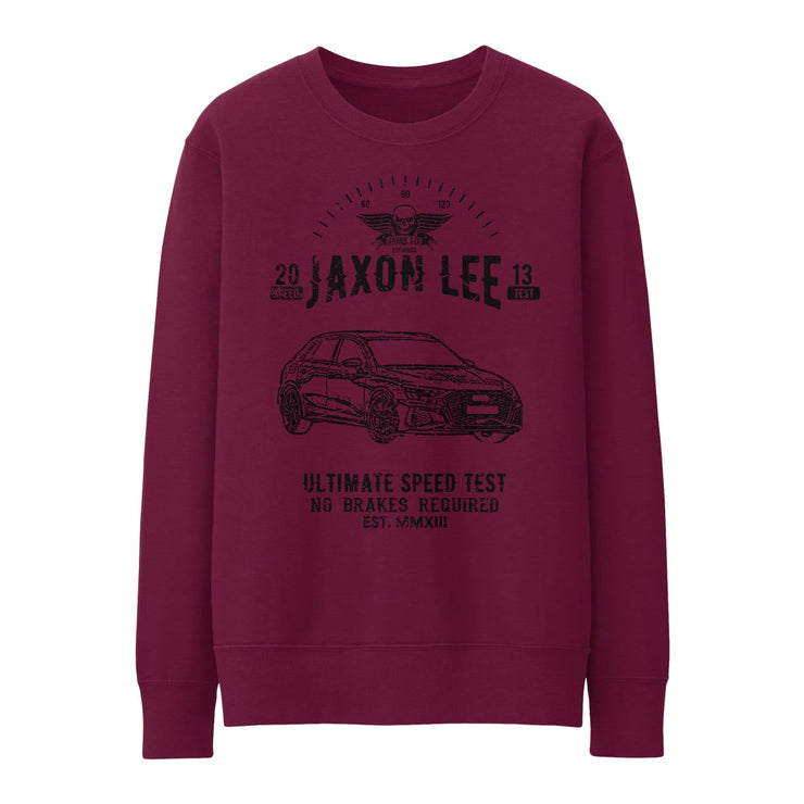 JL Speed Illustration for a Audi A3 Motorcar fan Jumper
