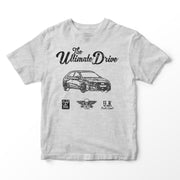 JL Ultimate Illustration for a Audi A3 Motorcar fan T-shirt