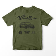 JL Ultimate Illustration for a Audi A3 Motorcar fan T-shirt