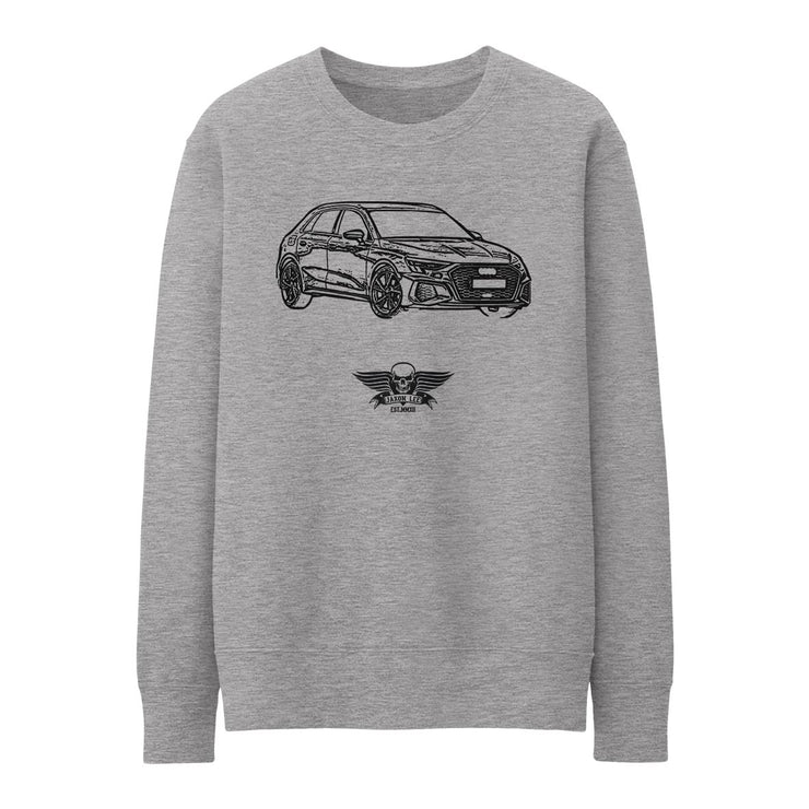 JL Basic Illustration for a Audi A3 Motorcar fan Jumper