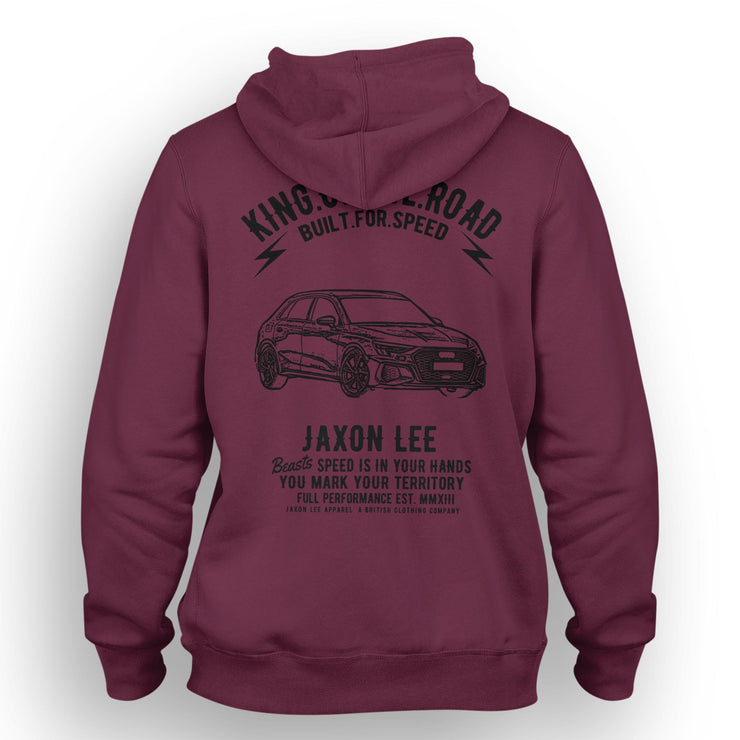 JL King Art Hood aimed at fans of Audi A3 Motorcar