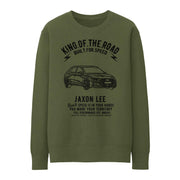 JL King Illustration for a Audi A3 Motorcar fan Jumper