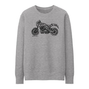 JL Illustration For A Kawasaki Z900 RS CAFE Motorbike Fan Jumper