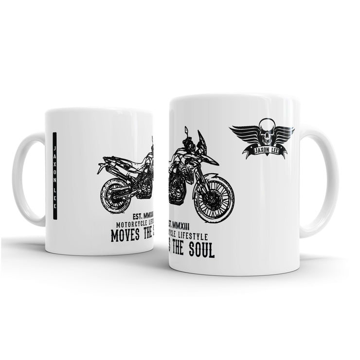 JL Illustration For A BMW F800GS Motorbike Fan – Gift Mug