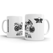 JL Illustration For A BMW K1300S Motorbike Fan – Gift Mug