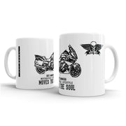 JL Illustration For A BMW K1600GT Motorbike Fan – Gift Mug