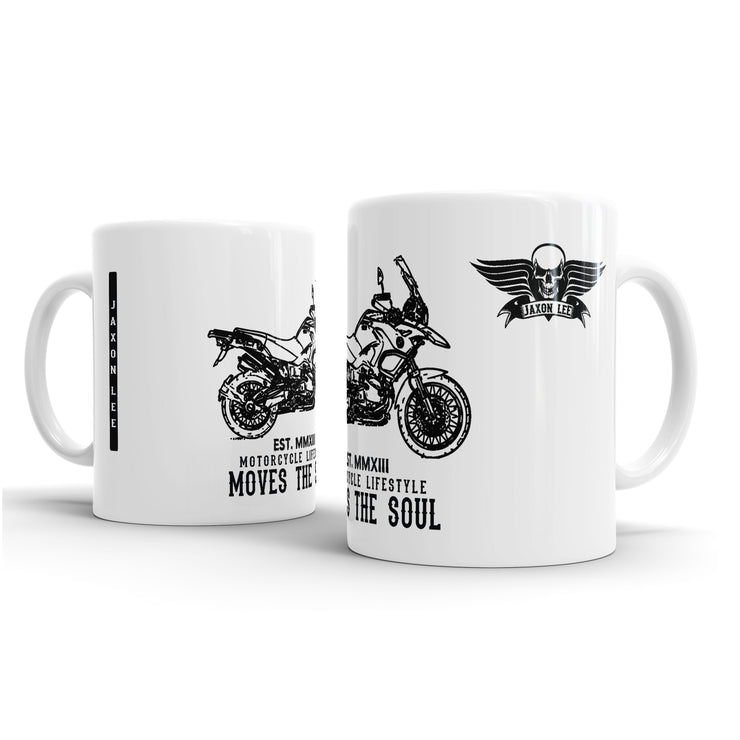 JL Illustration For A BMW R1200GS Adventure 2012 Motorbike Fan – Gift Mug