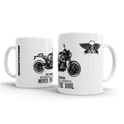 JL Illustration For A BMW RNineT 2017 Motorbike Fan – Gift Mug