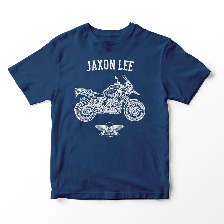 JL Basic Illustration for a BMW 1250 GS 2019 Motorbike fan T-shirt