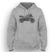 JL Illustration For A BMW 1250 GS 2019 Motorbike Fan Hoodie