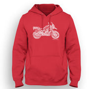 JL Illustration For A BMW 1250 GS 2019 Motorbike Fan Hoodie