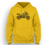 JL Illustration For A BMW 1250 GS 2019 Motorbike Fan Hoodie