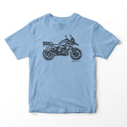 JL Illustration For A BMW 1250 GS 2019 Motorbike Fan T-shirt