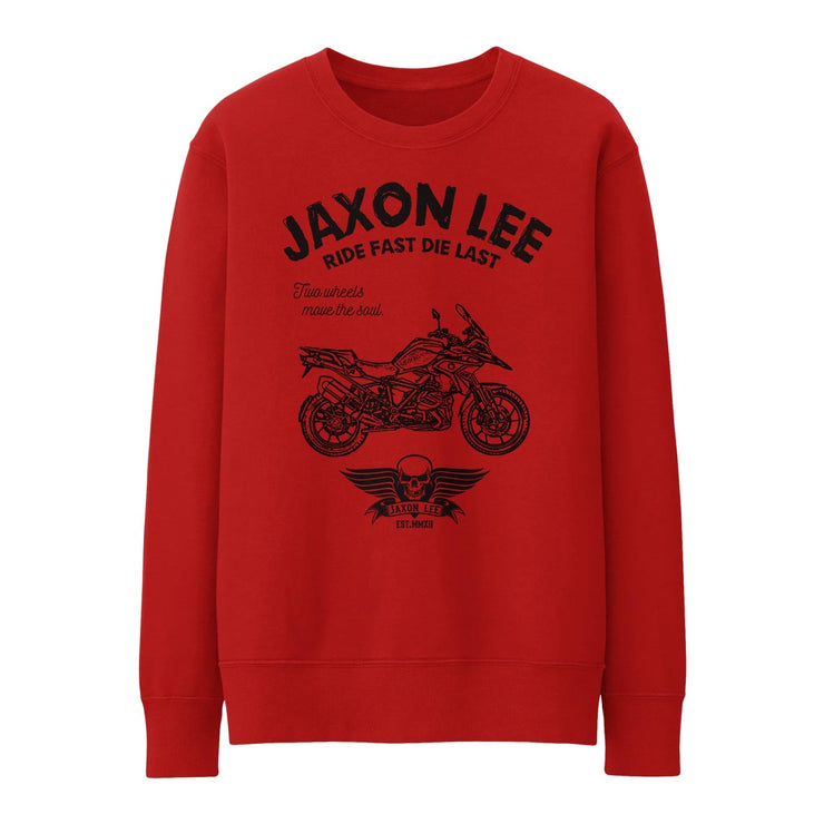 JL Ride Illustration for a BMW 1250 GS 2019 Motorbike fan Jumper