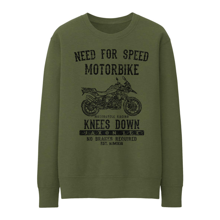 JL Speed Illustration for a BMW 1250 GS 2019 Motorbike fan Jumper