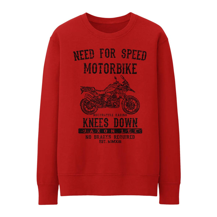 JL Speed Illustration for a BMW 1250 GS 2019 Motorbike fan Jumper